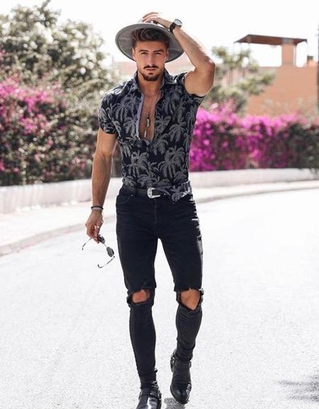 男人五五分身材怎么穿衣服