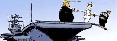 罗斯福号航母被击沉