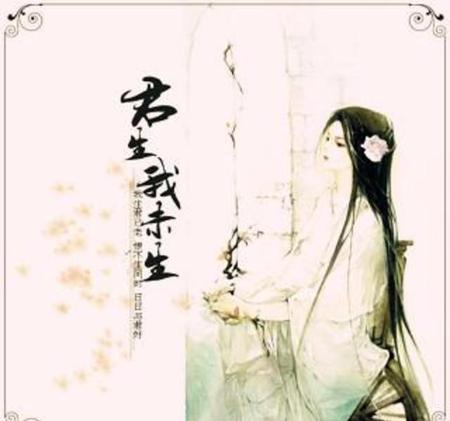 君生我未生,我生君已老!