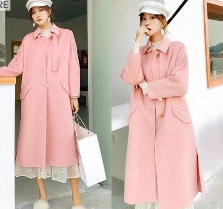 粉色皮衣内搭什么好看(粉色皮衣怎么搭配好看图片)