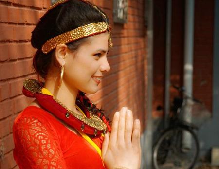 尼泊尔离婚的女人