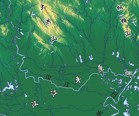 汉江上游的水库(长江水调入丹江口水库)