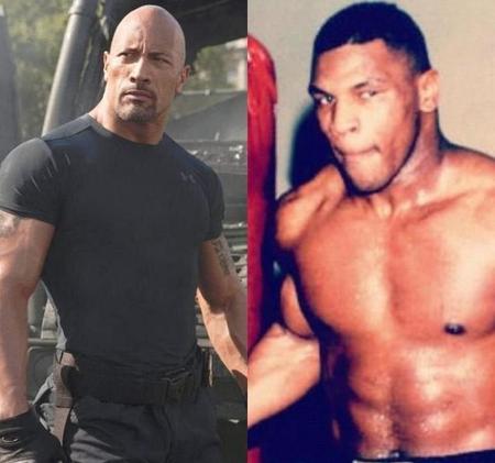 泰森和巨石强哪个厉害(拳王泰森和巨石泰森)