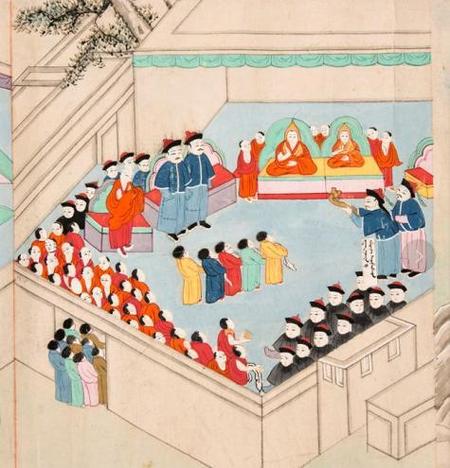 清政府对什么采用盟旗制度