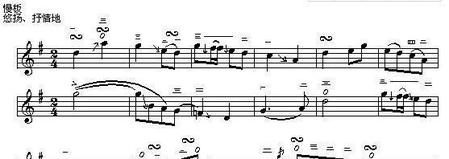 二胡演奏弓法符号(二胡演奏符号大全表)