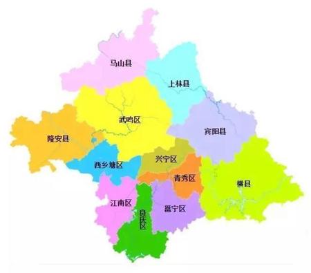 深圳和南宁比谁面积大(南宁和深圳哪个面积大)