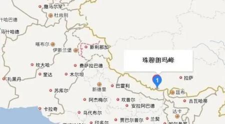 珠穆朗玛峰中国和尼泊尔边界(珠穆朗玛峰为什么一半在中国一半在尼泊尔)
