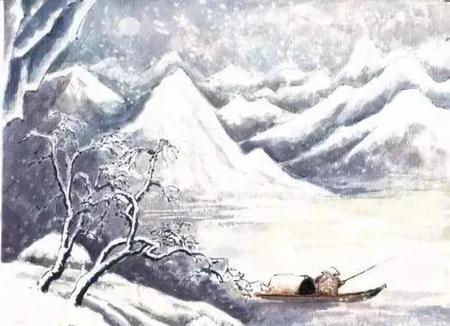 独钓寒江雪的意境(孤舟蓑笠翁独钓寒江雪的意境)