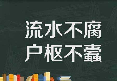 流水不腐户枢不蠹下一句是什么(流水不腐户枢不蠹的下一句)