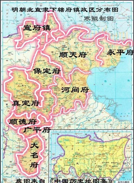 明朝时期的顺天府在哪里(明朝顺天府是今天的哪里)